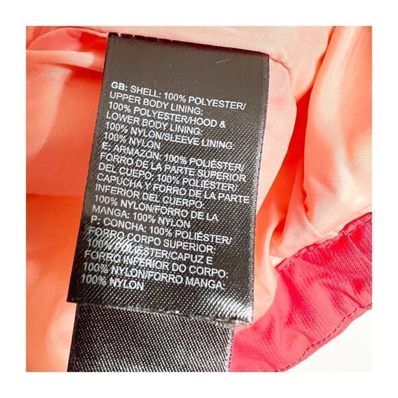 The North Face Women's Red Long-Sleeve Windbreaker Jacket Size Small - Picture 3 of 9